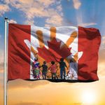 Every Child Matters Canada Flag Indigenous Orange Day 2021 Movement Merch