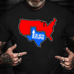 Texas I'm With Stupid Shirt Proud Texan Live State Texas Apparel Gift For Men Women
