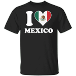 Mexico Shirt I Heart Mexico Pride Flag Shirts Patriot Gift For Family