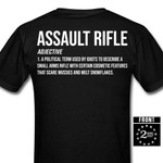 Assault Rifle Definition T-Shirt Gun 2Nd Amendment Shirt Apparel