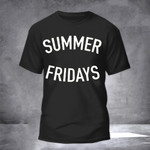 Summer Fridays Shirt Cosmetic Brand ​Vintage T-Shirts Women Good Birthday Gifts For Girlfriend