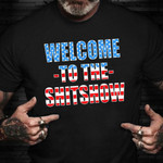 Welcome To The Shitshow T-Shirt Mens Funny Sayings For Shirt Gift Ideas For Boyfriends