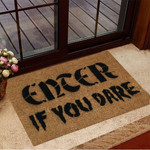 Halloween Doormat Enter If You Dare Floor Mat Halloween Merchandise