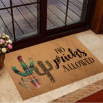 Cactus No Pricks Allowed Doormat Funny Doormat Sayings Housewarming Gift Ideas