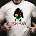 Free Mom Hugs Shirt Rainbow Bear Funny Gay Pride Shirts LGBT Gift For Mom