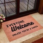 Everyone Welcome Unless You're A Karen Doormat Sarcastic Door Mats Home Decor