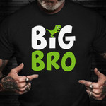 Big Bro Shirt Dinosaur Graphic Cute Vintage T-Shirts Gifts For Son From Dad