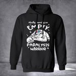Paralysis Hoodie Sloth Mostly Running On Empty Paralysis Warrior Hoodie No Paralysis Clothing