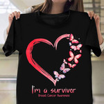 I'm A Survivor Breast Cancer Awareness Shirt Inspired Breast Cancer Awareness Apparel