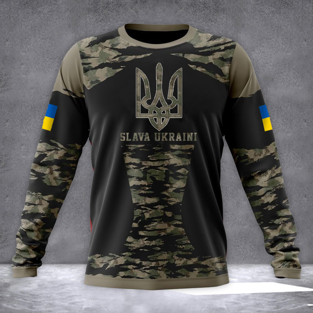 NEW Slava Ukraine Ukrainian Flag Trident Ukraine Merchandise 3D Hoodie, Shirts2