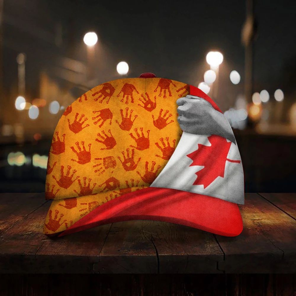 Every Child Matters Canada Hat Orange Shirt Day 2021 Indigenous Wear Orange Merchandise