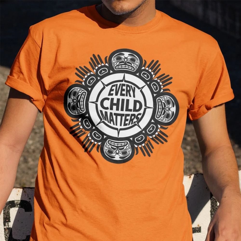 Orange Shirt Day Every Child Matters T-shirt For Canadian Indian Clothing