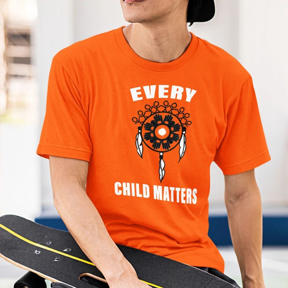 Orange Shirt Day 2021 Every Child Matters T-Shirt Honouring Children Of Canadian Indian