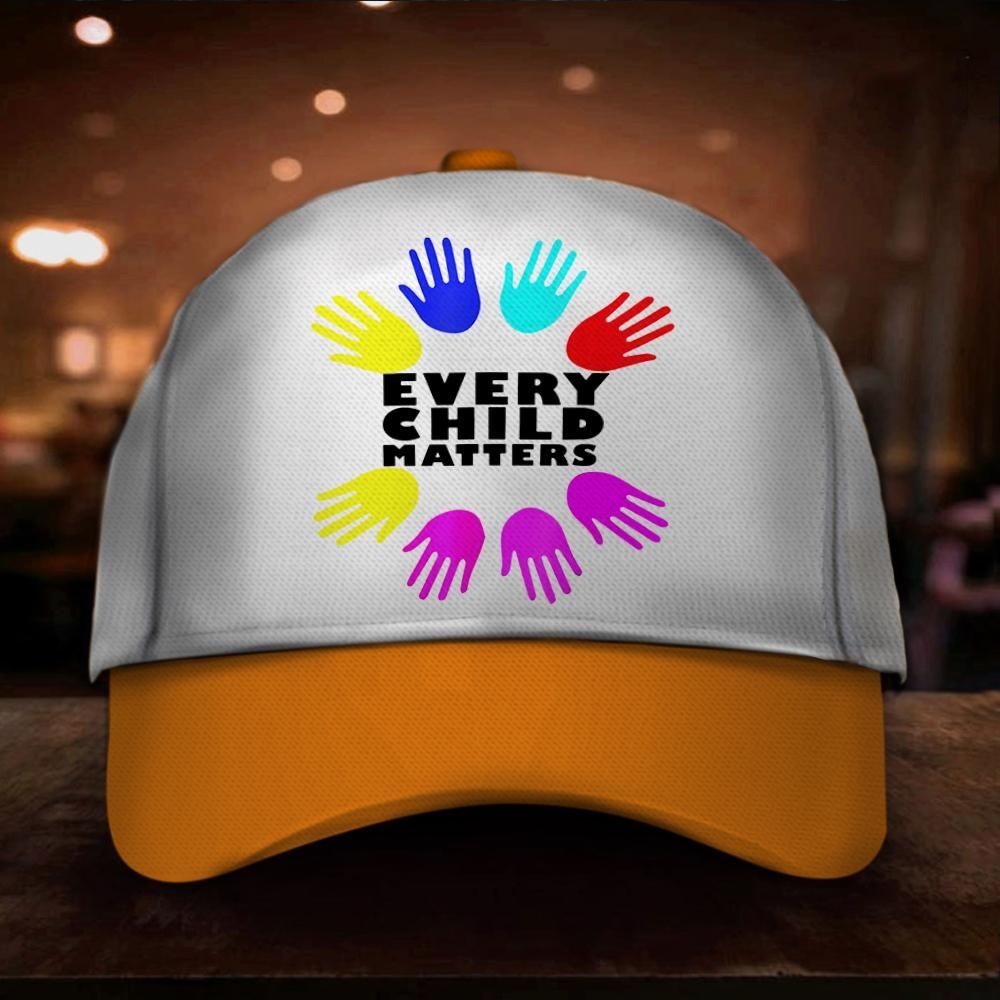 Every Child Matters Hat Native Education Orange Day Shirt Canada Movement Merch For Sale