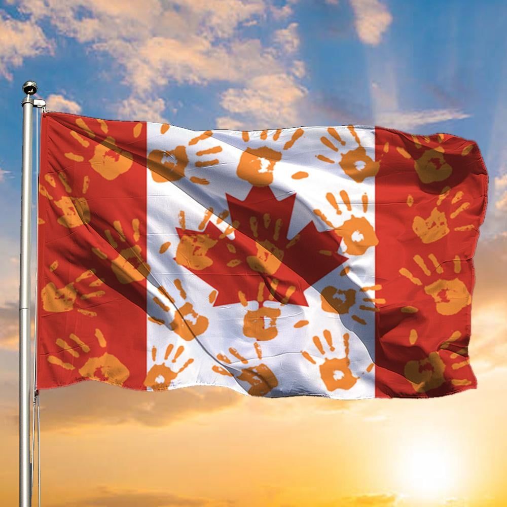 Every Child Matters Canada Flag Honor Orange Day September 30 Honor Child Matters Products