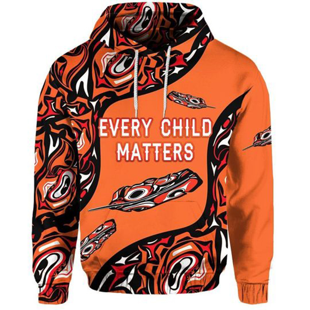 Every Child Matters Hoodie Awareness For Orange Shirt Day Apparel