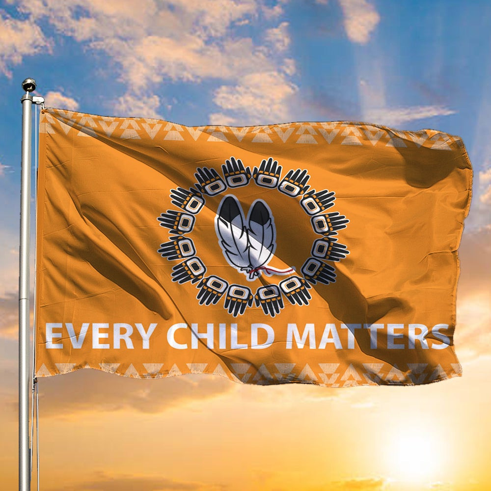 Every Child Matters Flag Merchandise Support Every Child Matters Awareness Movement