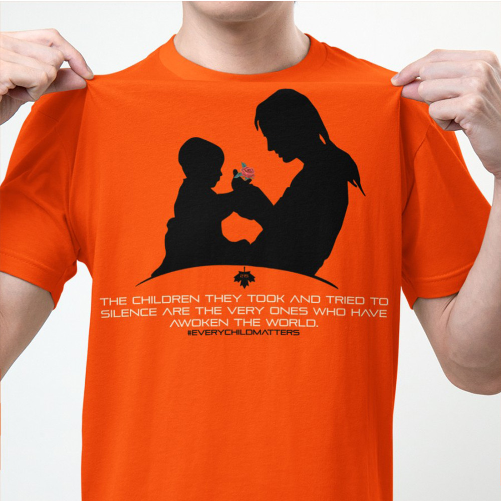 The Children They Took And Tried To Silence T-Shirt Every Child Matters Orange Shirt Day Shirts