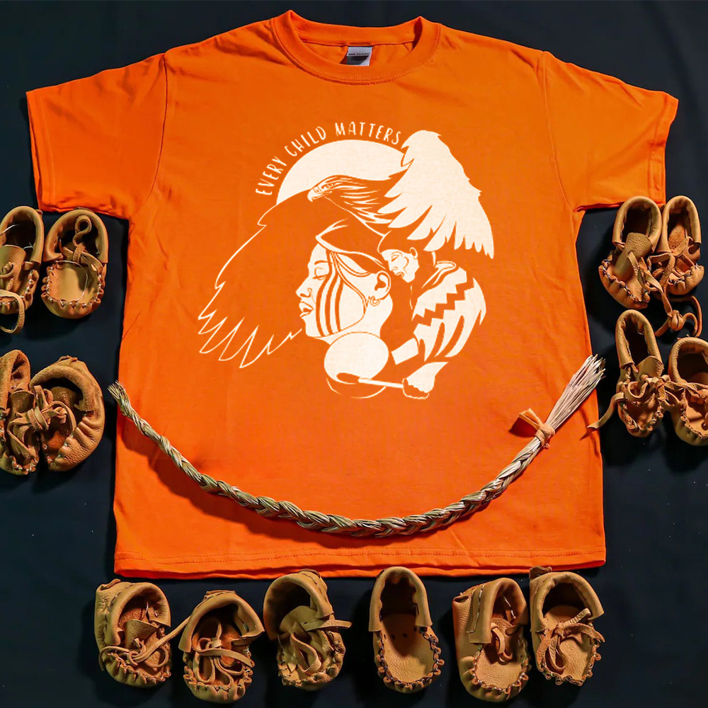 Every Child Matters Shirt Movement Orange T-Shirt Indigenous Canadian Merchandise