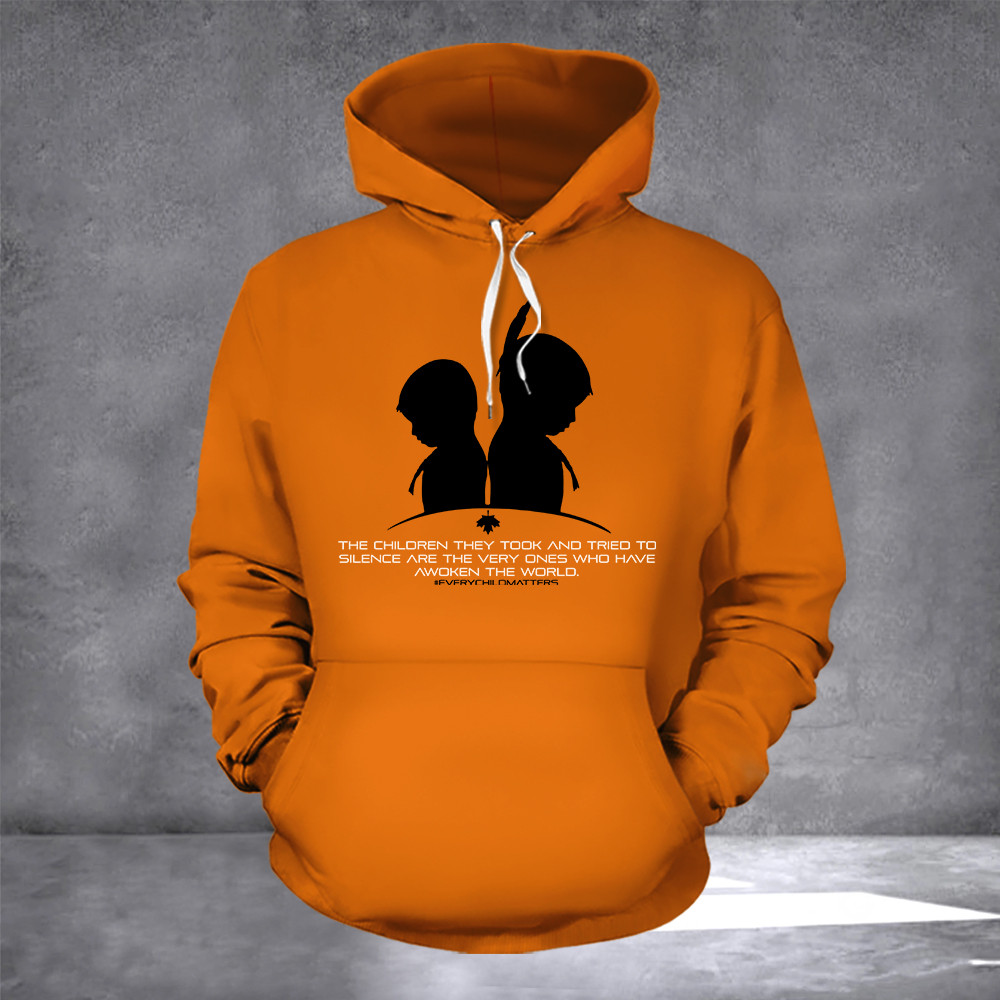 Every Child Matters Hoodie Orange Shirt Indigenous Movement Merchandise