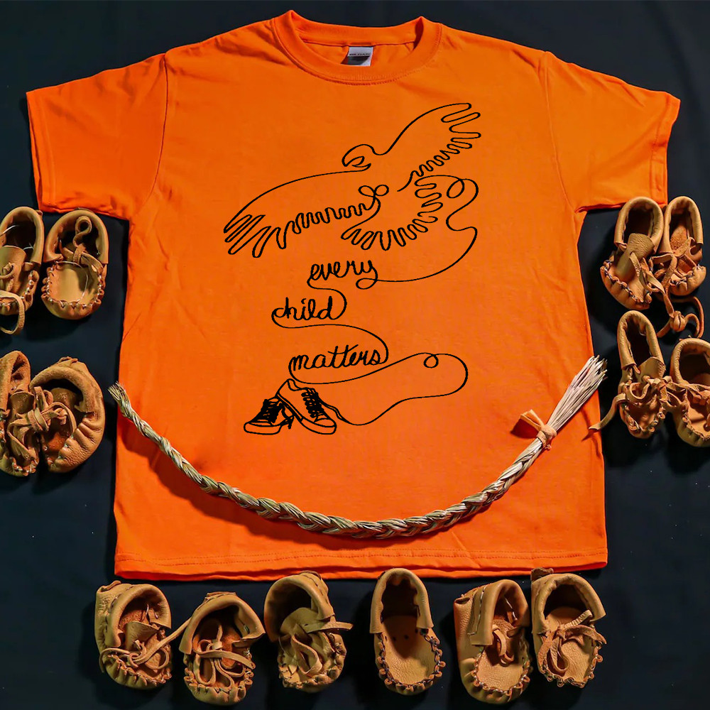 Every Child Matters Shirt Awareness Orange Shirt Day 2022 T-Shirt Mens
