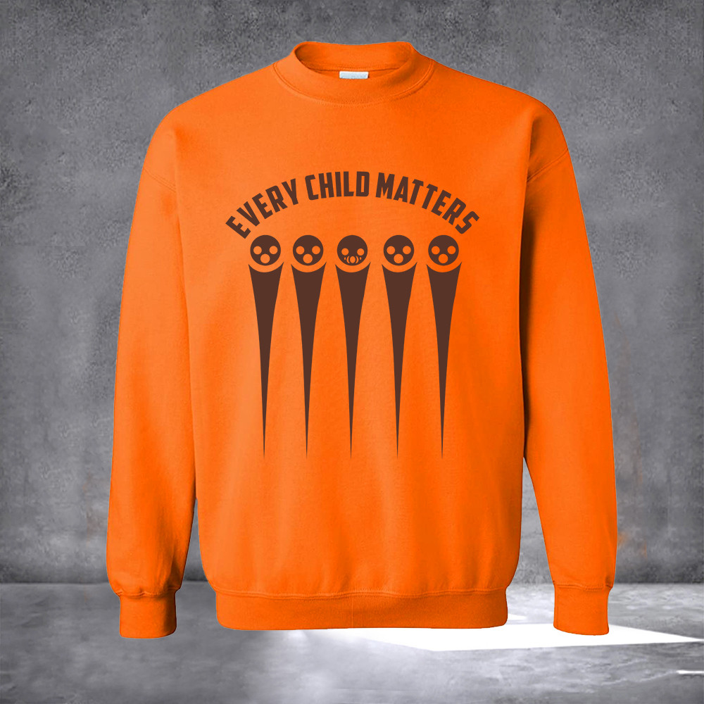 Every Child Matters Sweatshirt Canada Orange Shirt Day Awareness Clothing