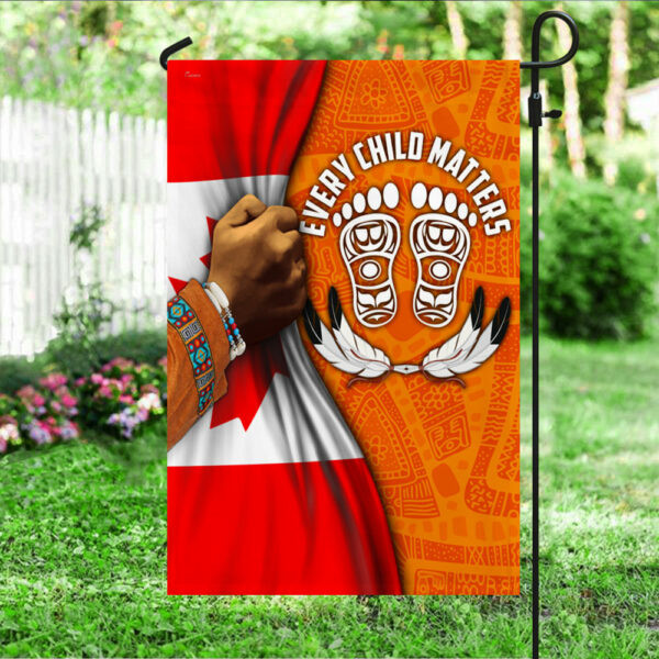 Every Child Matters Flag Inside Canada Flag Movement Orange Day Canada Merchandise