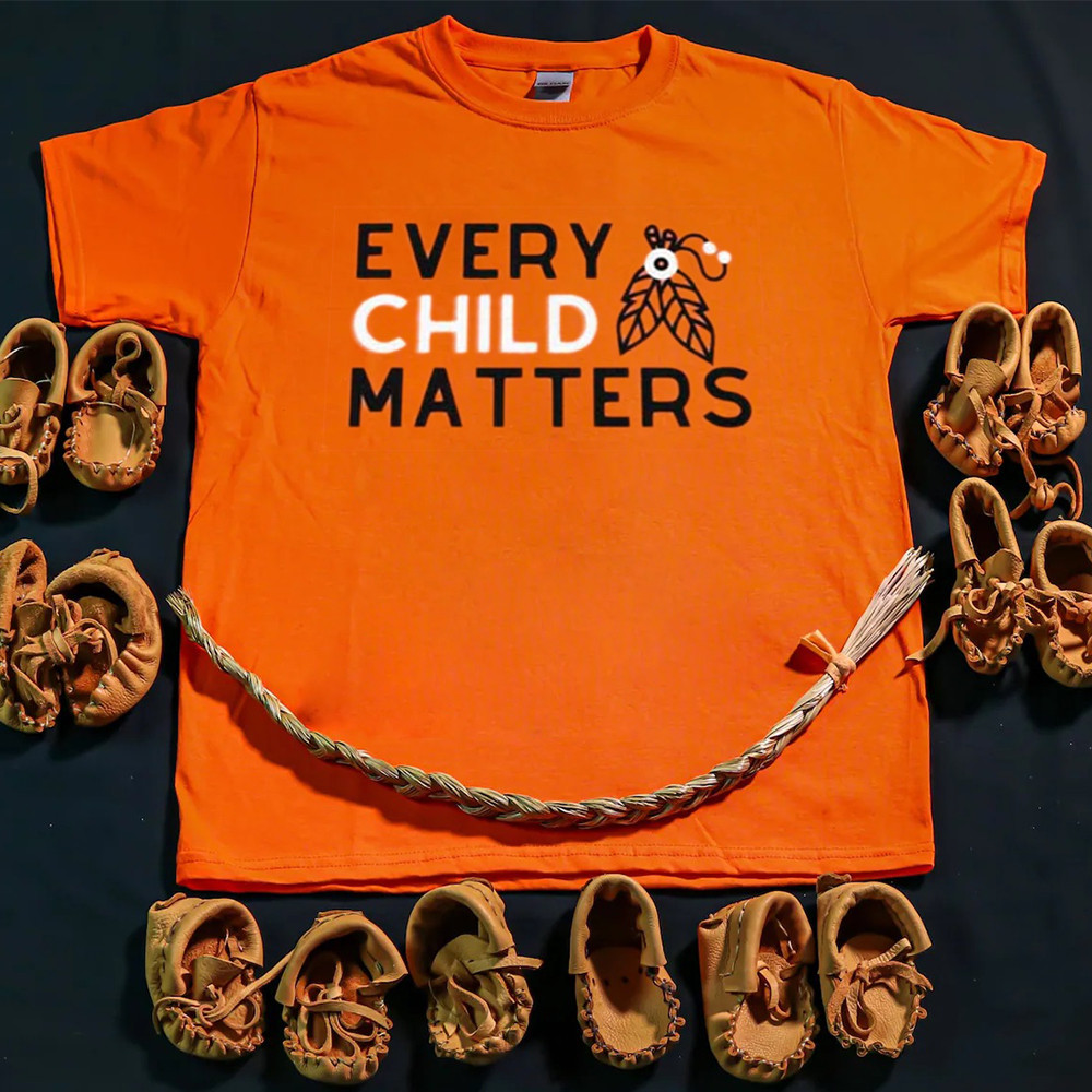 Orange Shirt Day Every Child Matters T-Shirt Wear Orange Sept 30 Awareness Clothing