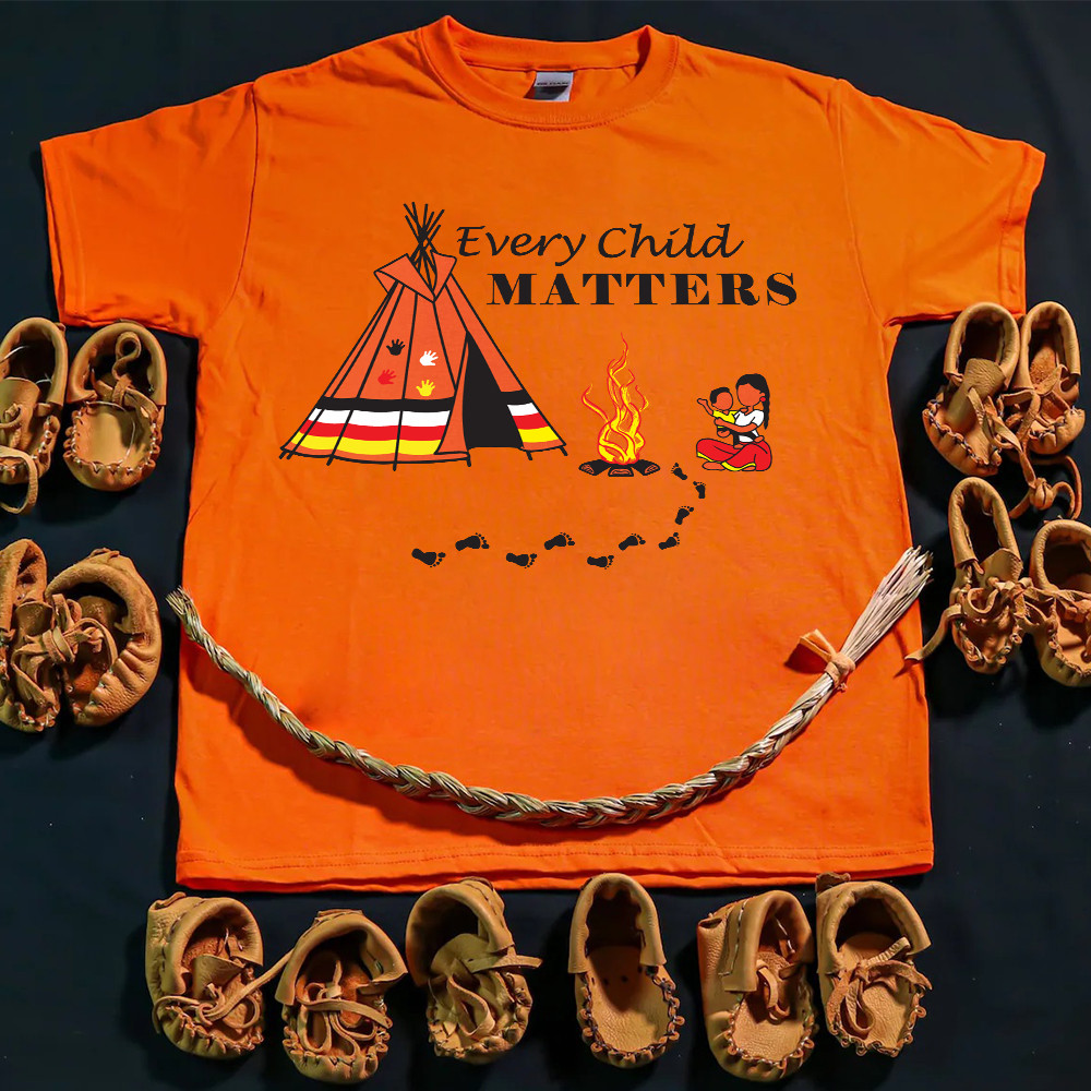 Every Child Matters Shirt Awareness Orange Shirt Day T-Shirt Merch