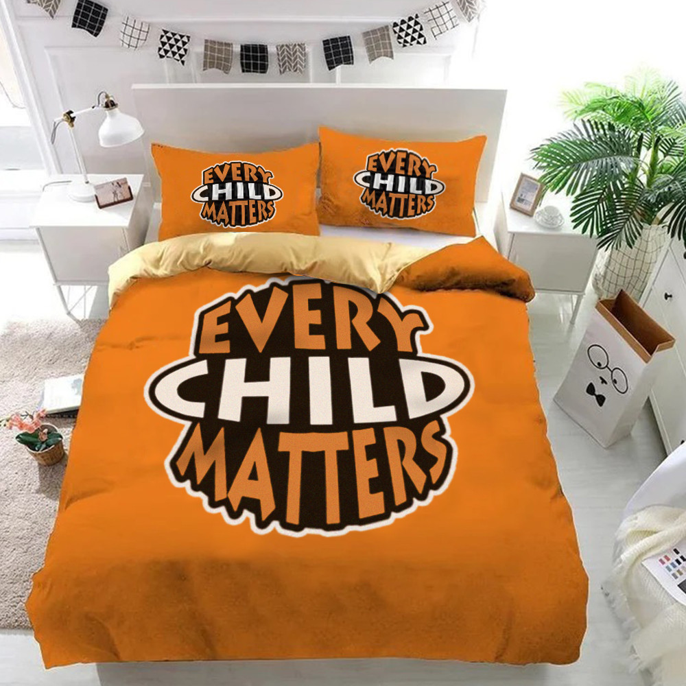 Every Child Matters Bedding Set Orange Day Canada Every Child Matters Awareness Merch