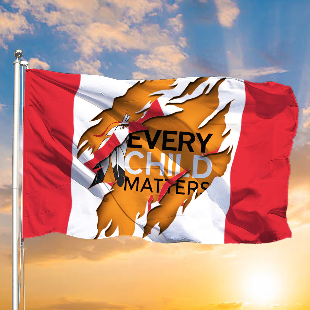 Every Child Matters Canada Flag Orange Day 2022 September 30th Merch