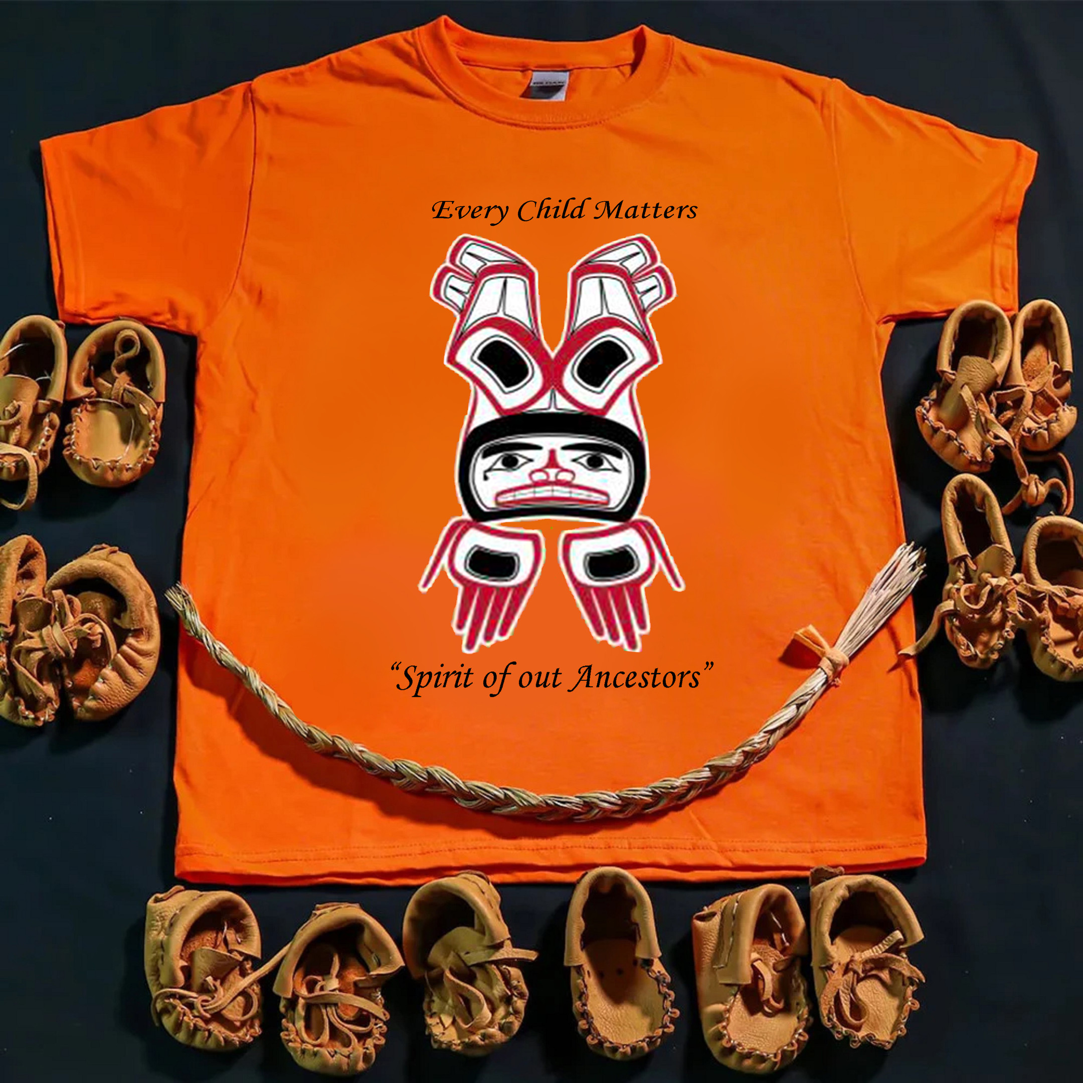 Every Child Matters Shirt Every Child Matters Spirit Of Out Ancestors T-Shirt Clothing