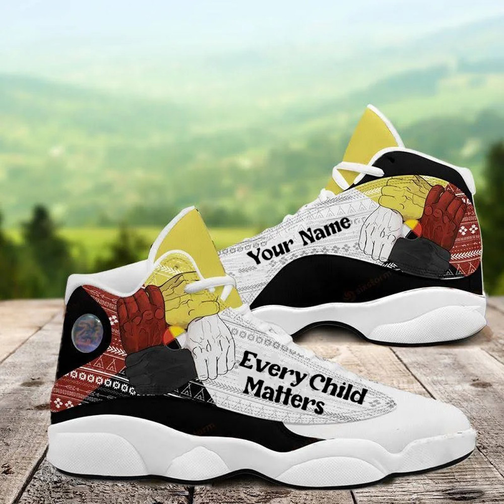 Every Child Matters Shoes Native Pattern United We Are Strong Message
