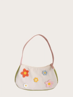 Flower Decor Tote Bag
