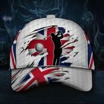 United Kingdom Flag Golfer Cap Vintage Golf Hats Best Gifts For Father