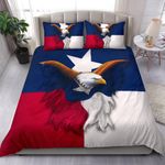 Eagle Texas Flag Duvet Covers Fourth Of July Bedding Set Veteran Gifts Bedroom Decor