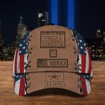 US Army Hat Patriotic 1776 'Merica Against All Enemies Foreign & Domestic Army Veterans Gift