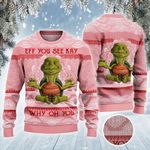 Turtle Eff You See Kay Why Oh You Sweatshirt Funny Turtle Sweatshirt Best Friend Present Ideas