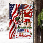Santa Chihuahua We Wish You Ameri Christmas USA Flag Outdoor Xmas Decorations 2021 Gift Ideas