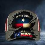 United States Of Texas Hat Unique Baseball Caps Patriotic Gifts For Him