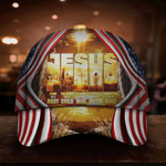 Jesus True Story Baby Child Man Victor King American Flag Hat Christian Gifts For Men