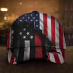 Thin Red Line American Flag Hat Honor Firefighter Patriot Merchandise Gifts For Fireman