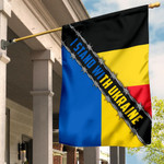 Germany I Stand With Ukraine Flag Praying For Peace No War In Ukraine Flag