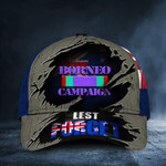 Borneo Campaign Lest Forget New Zealand Flag Hat Anzac Day Patriots Hats Mens