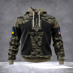 USA Stands With Ukraine Glory To Cocaine Hoodie Camouflage Clothing Mens