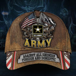 US Army Hat Against All Enemies Army Old Retro American Flag US Army Baseball Cap Gift Ideas