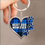 Best Dog Mom Ever Keychain Merchandise Dog Mom Mother's Day Gifts