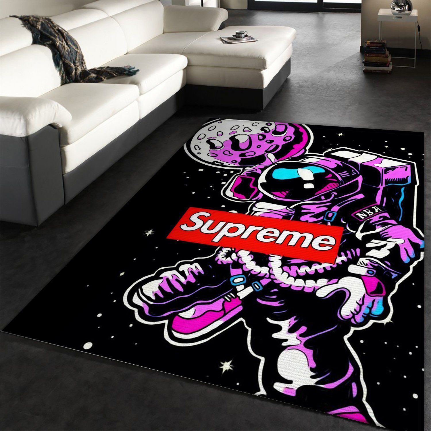 Supreme rug living room rug home decor floor decor - large (5ft x 8ft)