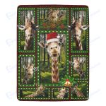 christmas giraffes window ultra soft micro fleece blanket 30 x 40 in- Test random title 003