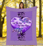 Let the sea  set you free - Fleece Blanket, Gift for you, gift for her, gift for him- Test random title 005